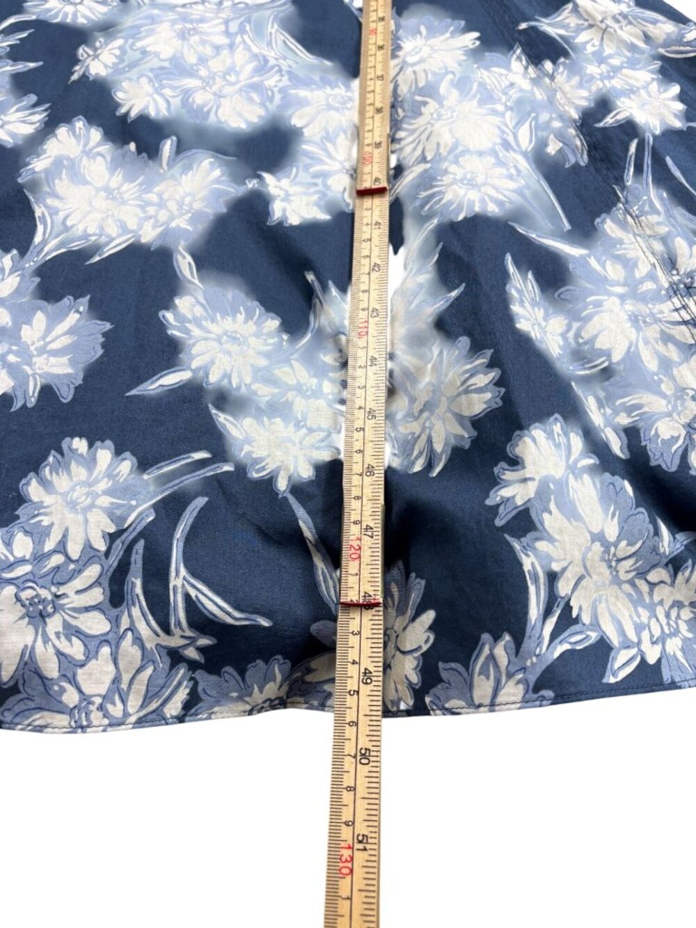 Polo by Ralph Lauren Navy White BLOOM Midi Dress size 10 originally $598 floral - Picture 11 of 15